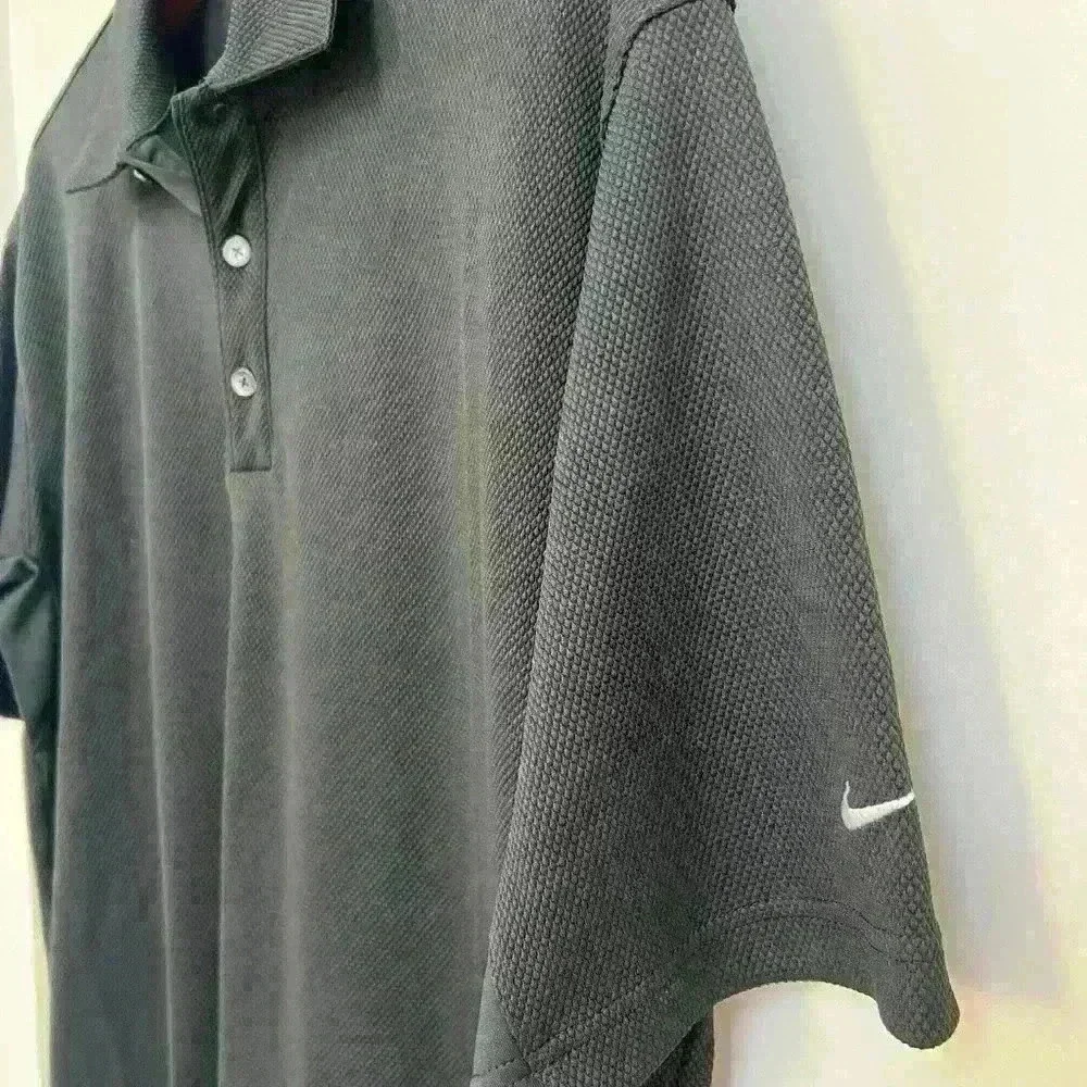 Nike Golf Men’s Black Golf Polo Size Large